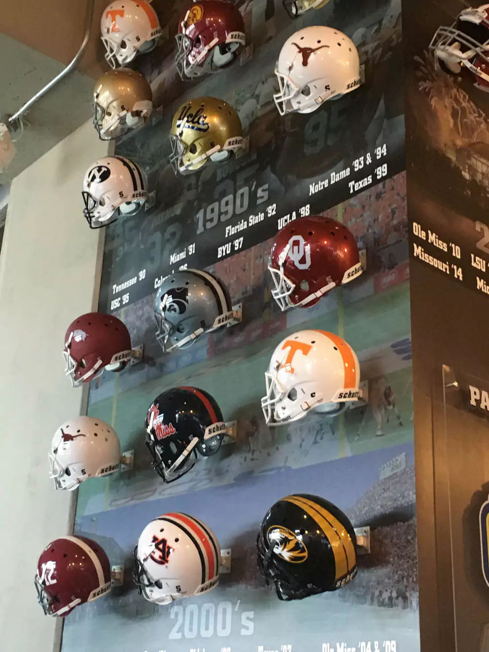 Texas Arlington AT&T Stadium College Helmuts