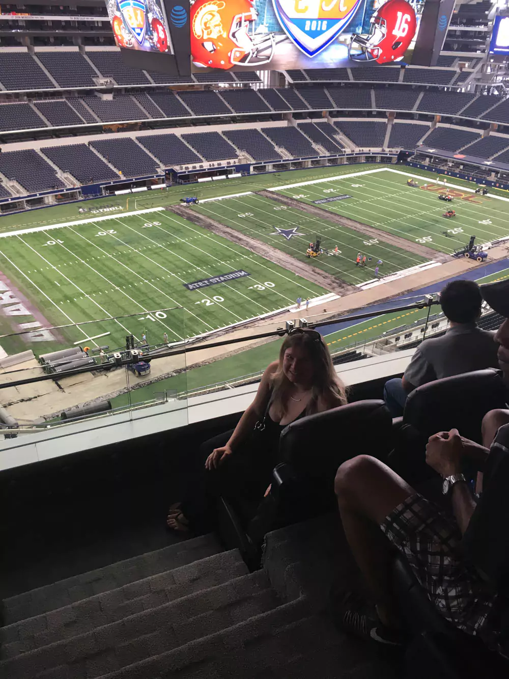 Texas Katie at Arlington AT&T Stadium