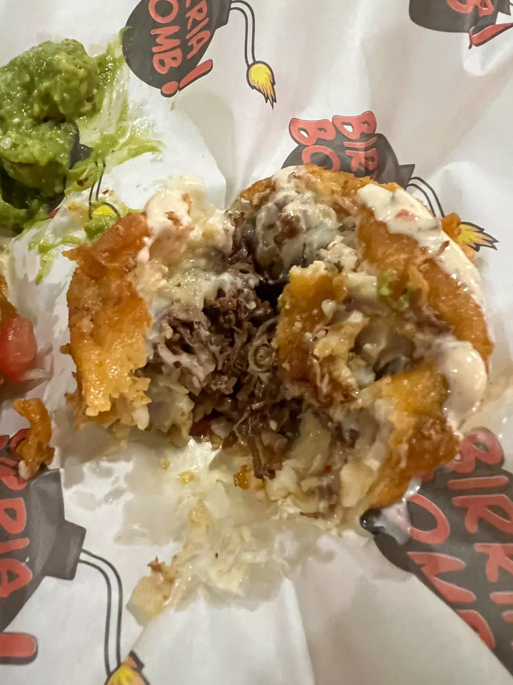 Texas State Fair Big Tex Choice Award Savory Semifinalist Deep Fried Birria Bomb