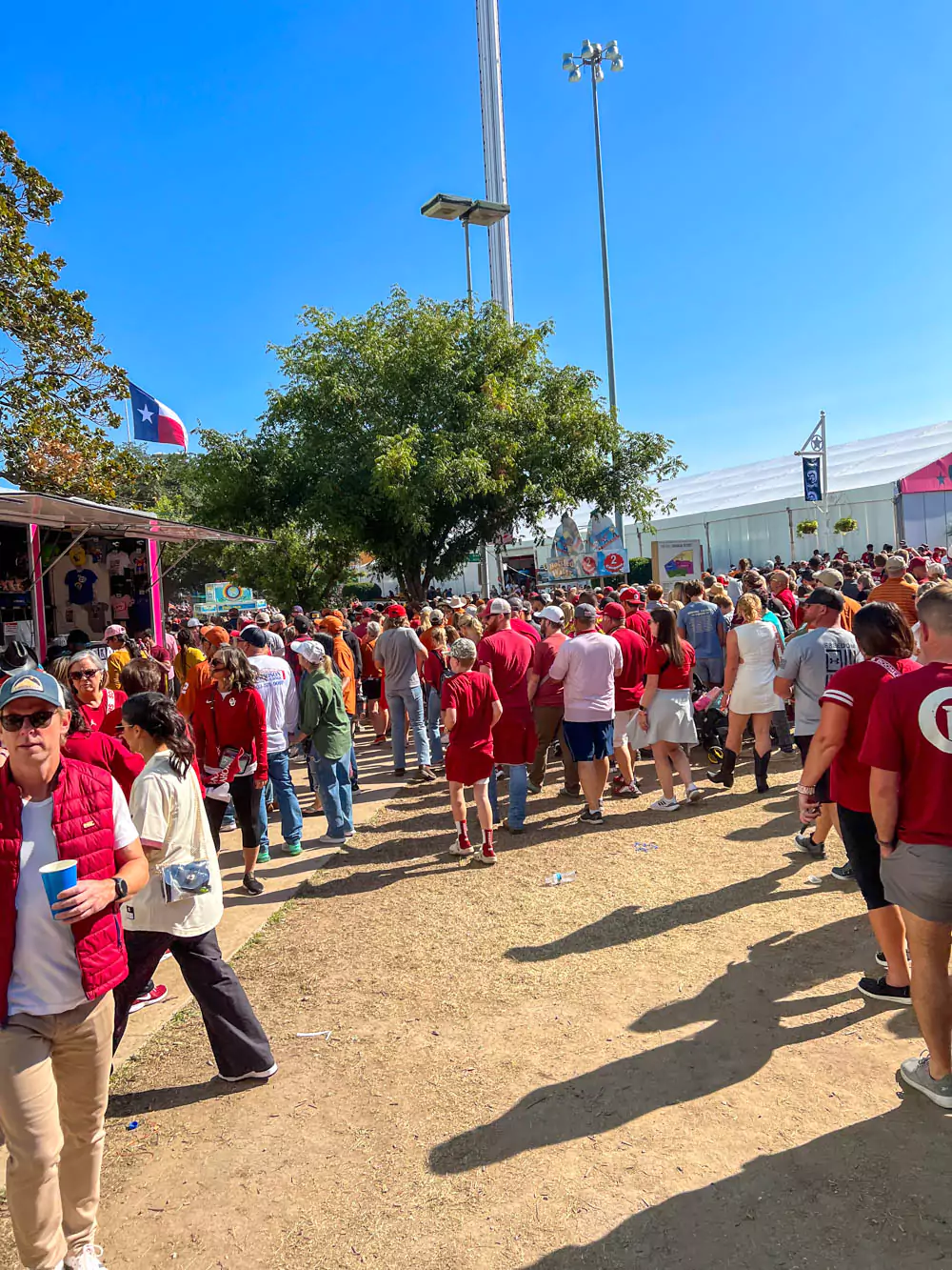 State Fair of Texas Red River Showdown Crowds