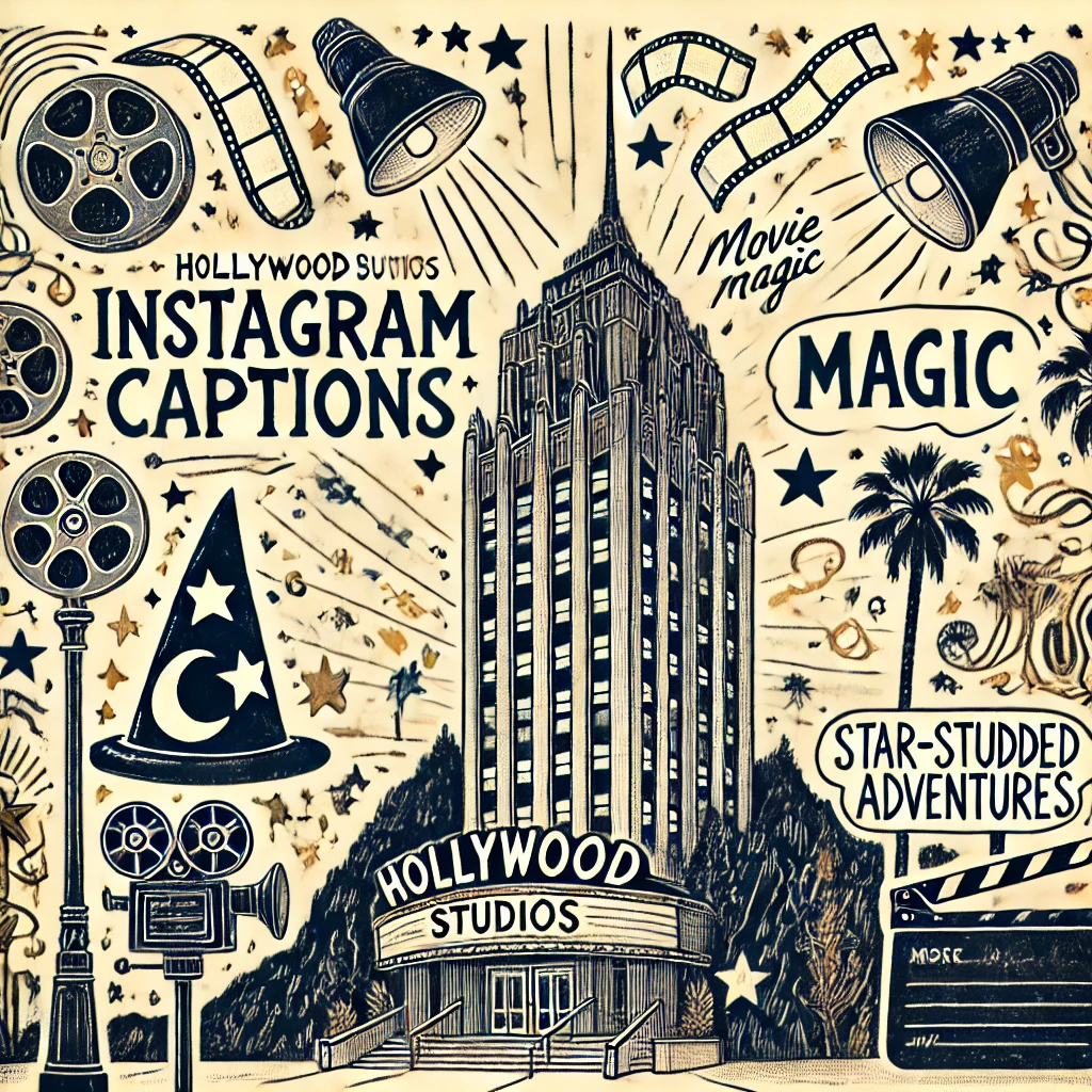 Hollywood Studios Instagram Captions