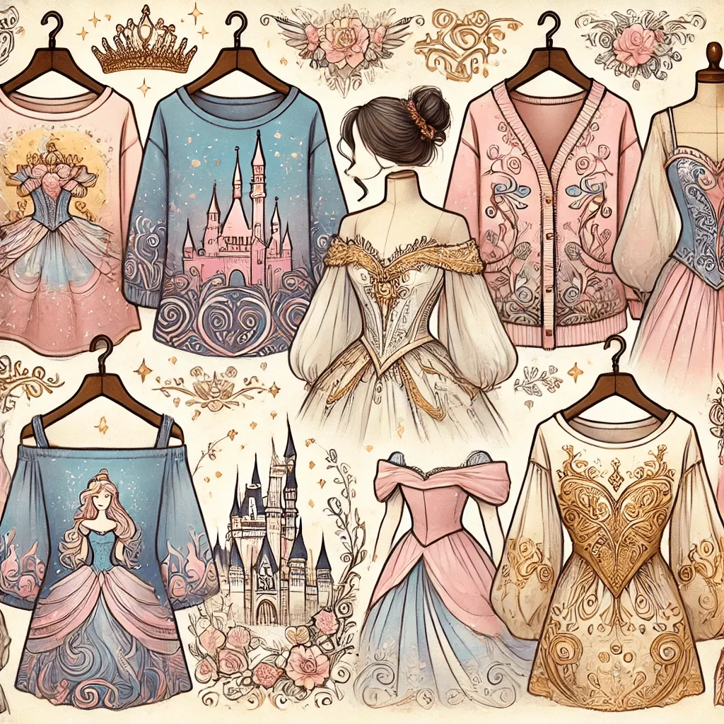 princess-themed disney shirts for women