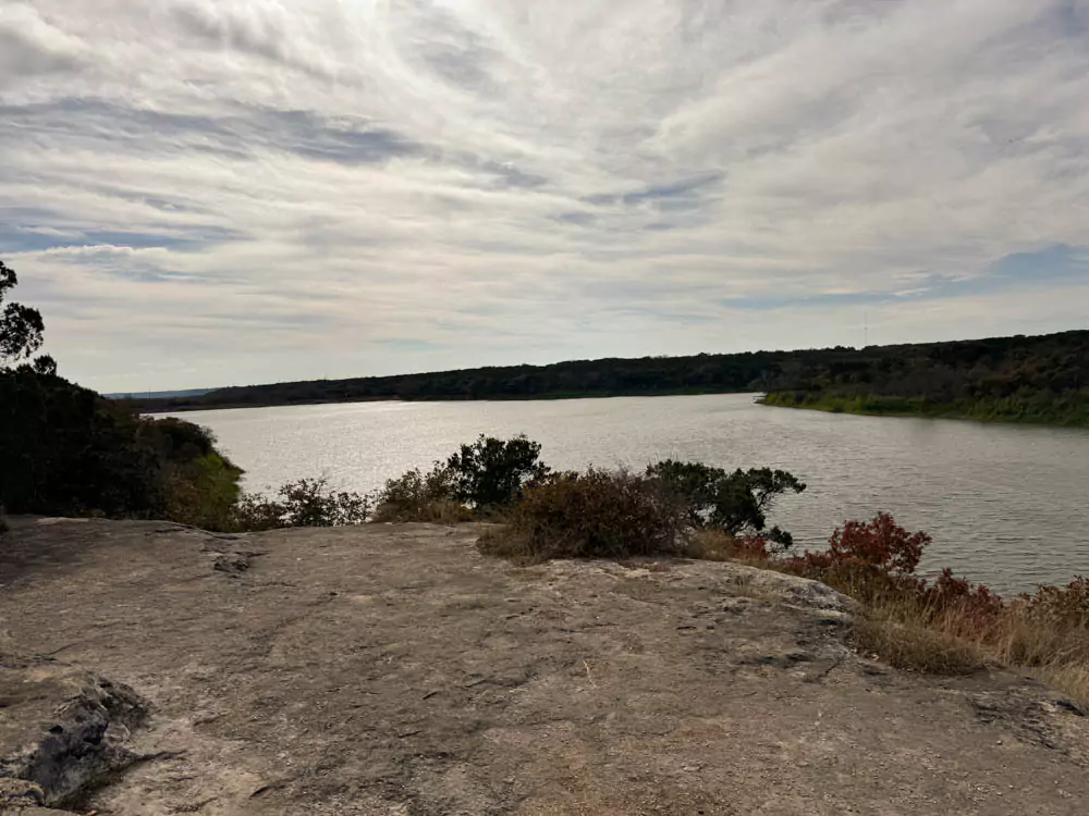Visiting Meridian State Park in Texas: A Relaxing Getaway Lake Meridian view from the Bosque Hiking Trail