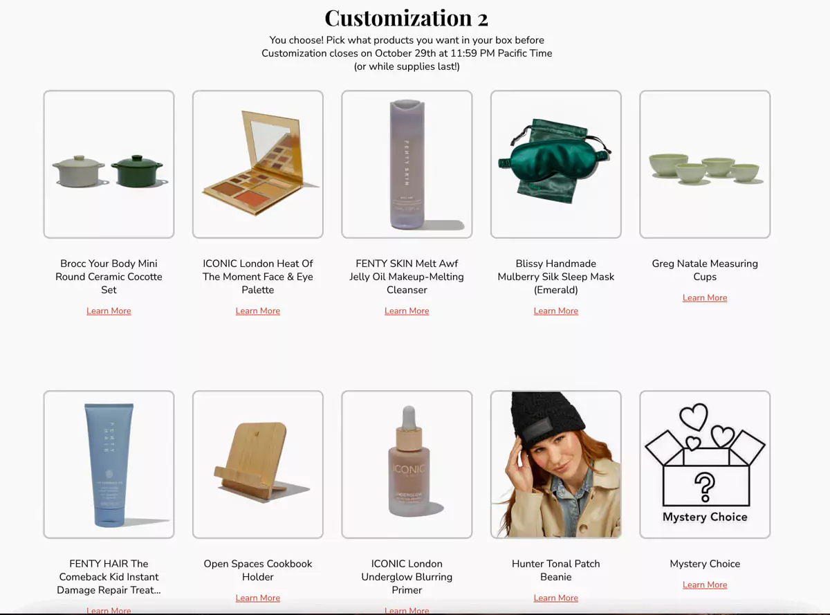 FabFitFun Winter 2024 Box Review FabFitFun Winter 2024 Box Review Customization 2