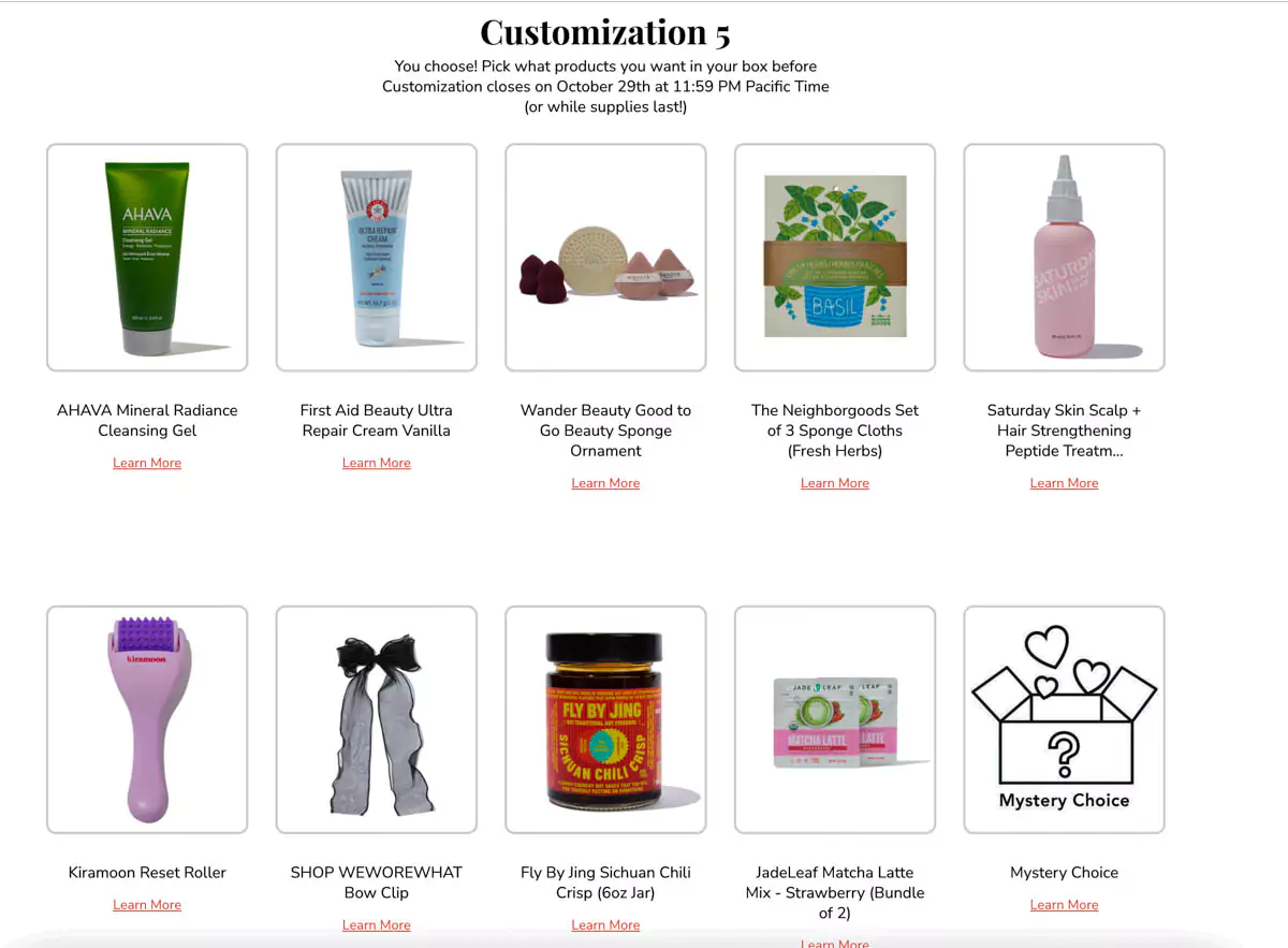 FabFitFun Winter 2024 Box Review FabFitFun Winter 2024 Box Review Customization 5