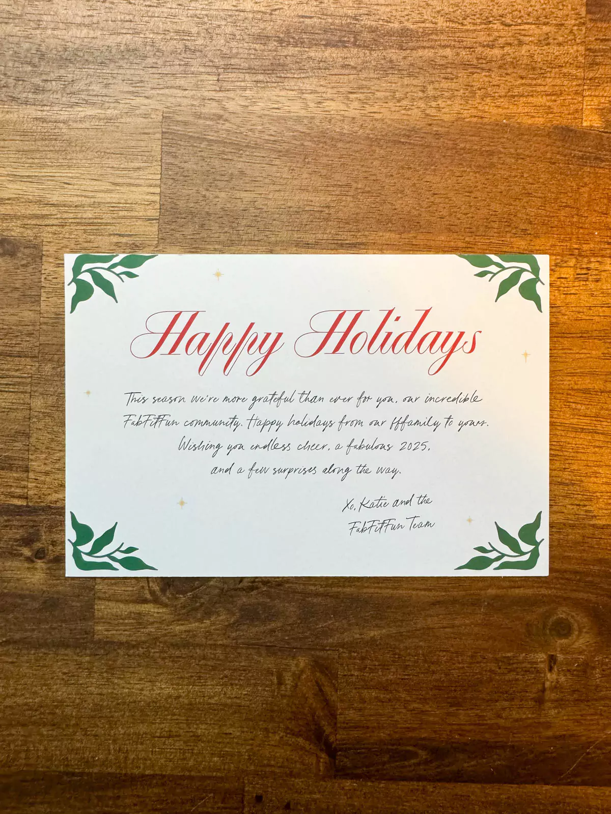 FabFitFun Winter 2024 Box Review FabFitFun Winter 2024 Box Review Note