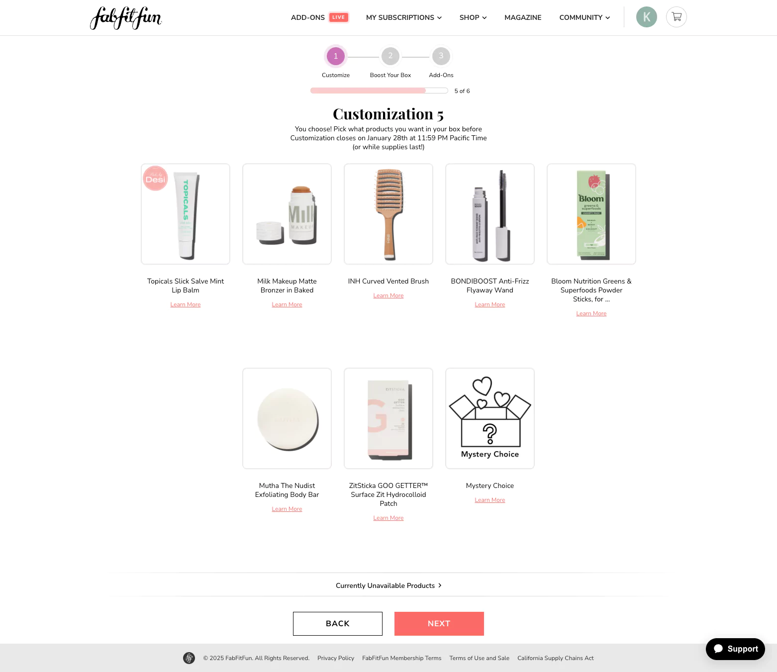 FabFitFun Spring 2025 Box Review Fabfitfun Spring 2025 Customization