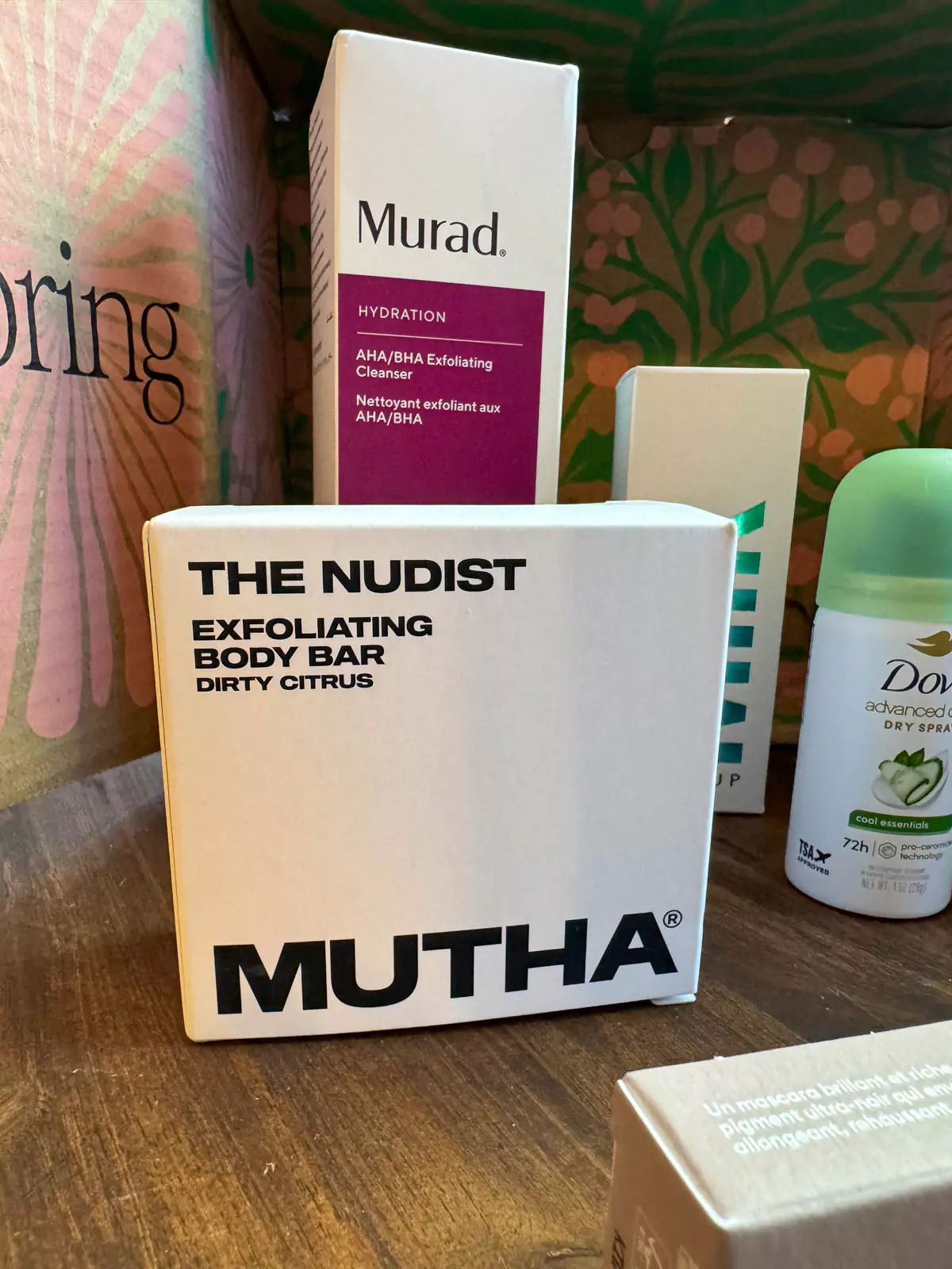 FabFitFun Spring 2025 Box Review MUTHA The Nudist Exfoliating Body Bar