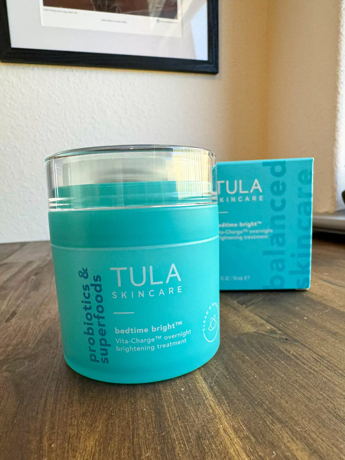 FabFitFun Spring 2025 Box Review TULA Skincare Bedtime Bright Vita-Charge Overnight Brightening Treatment